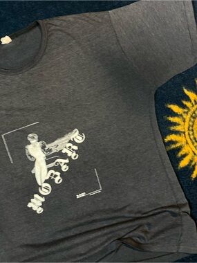 Vintage Single Stitch Mozart Art Tee Piano Classical Composer Music T-Shirt Boxy
